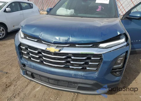 2025 Chevrolet Equinox Lt from USA, damaged, VIN 3GNAXHEG6SL168405